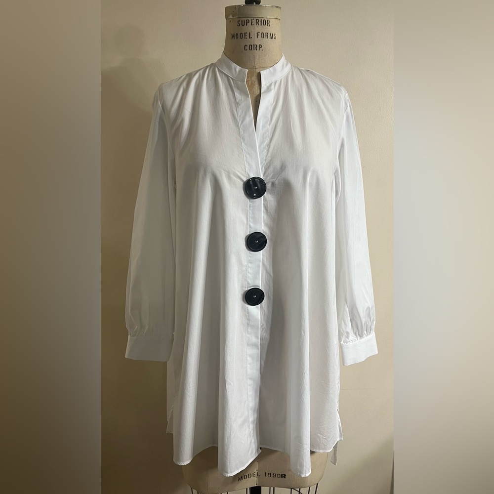 Zara Oversized White Shirt Dress Size XS